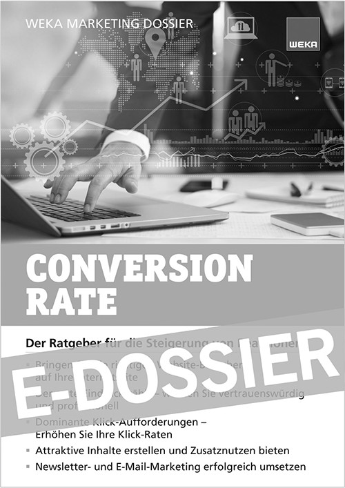 Zum Marketing-Dossier Conversionrate